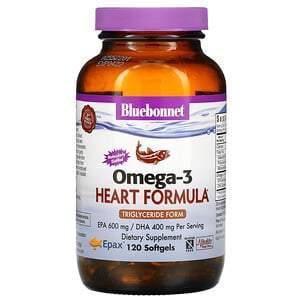 Bluebonnet Nutrition, Omega-3 Heart Formula, 120 Softgels - Supply Center USA