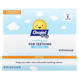 Orajel, Baby, Cooling Gel for Teething, Daytime, 0+ Years, 0.33 oz (9.4 g) - Supply Center USA