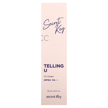 Secret Key, Telling U, CC Cream, SPF 50+, PA+++, 1.01 fl oz (30 ml) - Supply Center USA