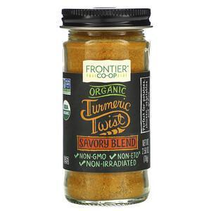 Frontier Natural Products, Organic Turmeric Twist, Savory Blend, 2.50 oz (70 g) - Supply Center USA