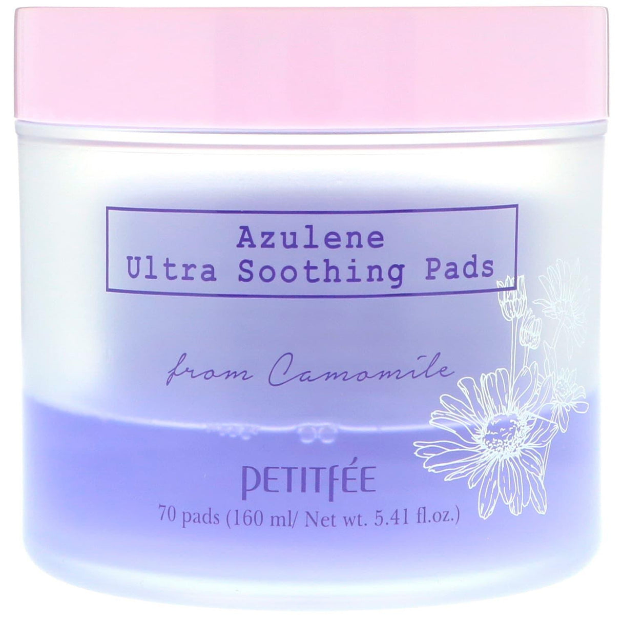 Petitfee, Azulene Ultra Soothing Pads, 70 Pads - Supply Center USA