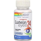 Solaray, Advanced Lutein Eyes 24 , 24 mg, 30 VegCaps - Supply Center USA