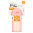 Boon, Swig Silicone Straw Cup, 6m+, Pink, 9 oz (270 ml) - Supply Center USA