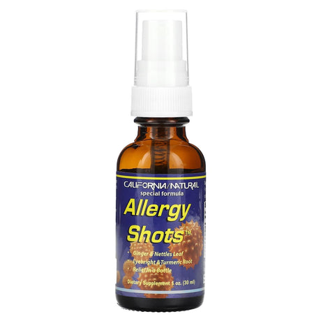 California Natural, Allergy Shots, 1 oz (30 ml) - Supply Center USA