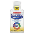 Mucinex, Fast-Max Cold & Flu, Maximum Strength, Ages 12+, Orange & Pineapple, 6 fl oz (180 ml) - Supply Center USA