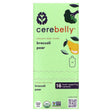 Cerebelly, Organic Baby Puree, Broccoli Pear, 6 Pouches, 4 oz (113 g) Each - Supply Center USA