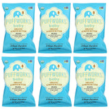 Puffworks, Baby, Organic Almond Butter Puffs, 6 Pack, 0.5 oz (14 g) Each - Supply Center USA