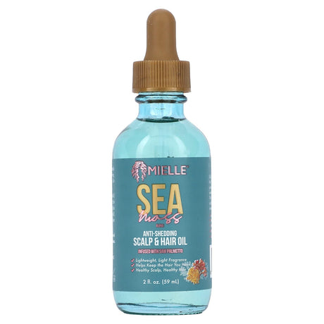 Mielle, Anti-Shedding Scalp & Hair Oil, Sea Moss, 2 fl oz (59 ml) - Supply Center USA