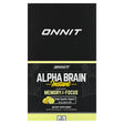 Onnit, Alpha Brain Instant, Memory & Focus, Meyer Lemon, 30 Packets, 0.13 oz (3.6 g) Each - Supply Center USA