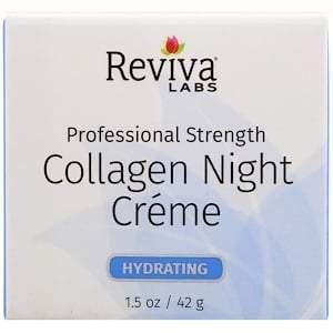 Reviva Labs, Collagen Night Creme, 1.5 oz (42 g) - Supply Center USA