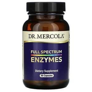 Dr. Mercola, Enzymes, Full Spectrum, 90 Capsules - Supply Center USA