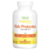 Super Nutrition, Kid’s Probiotics, Wild Berry Flavor, 5 Billion CFU, 90 Chewable Tablets - Supply Center USA