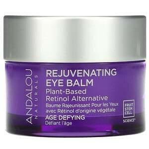 Andalou Naturals, Rejuvenating Eye Balm, Plant-Based Retinol Alternative, Age Defying, 0.45 oz (13 g) - Supply Center USA