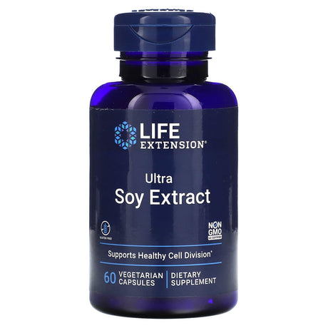 Life Extension, Ultra Soy Extract, 60 Vegetarian Capsules - Supply Center USA