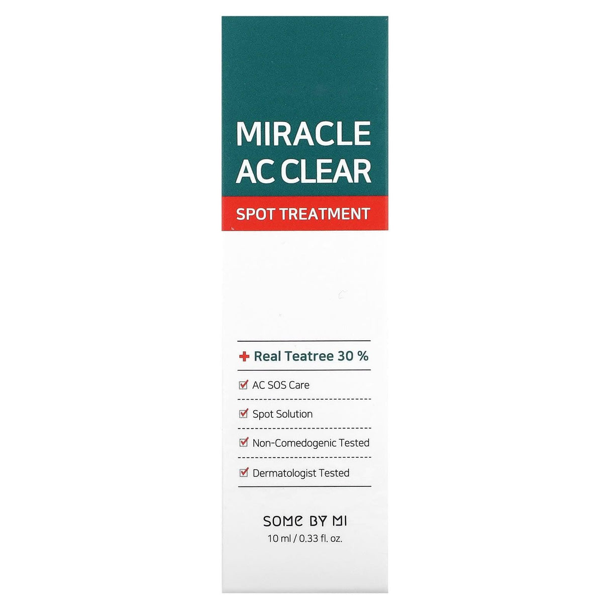 SOME BY MI, Miracle AC Clear Spot Treatment, 0.33 fl oz (10 ml) - Supply Center USA