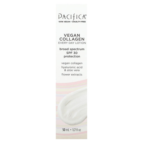 Pacifica, Vegan Collagen, Every Day Lotion, SPF 30, 1.7 fl oz (50 ml) - Supply Center USA