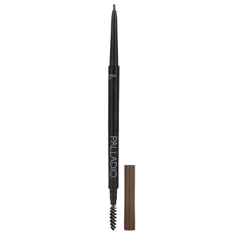 Palladio, The Brow Definer Micro Pencil, Medium Brown MBR02, 0.0016 oz (0.045 g) - Supply Center USA