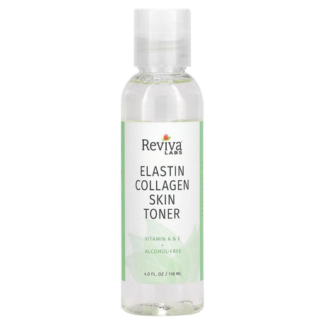 Reviva Labs, Elastin Collagen Skin Toner, 4 fl oz (118 ml) - Supply Center USA