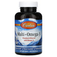 Carlson, Multi + Omega-3, 60 Soft Gels - Supply Center USA