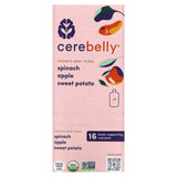 Cerebelly, Organic Baby Puree, Spinach, Apple, Sweet Potato, 6 Pouches, 4 oz (113 g) Each - Supply Center USA