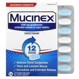 Mucinex, 12 Hour Chest Congestion, Maximum Strength, 14 Extended-Release Bi-Layer Tablets - Supply Center USA