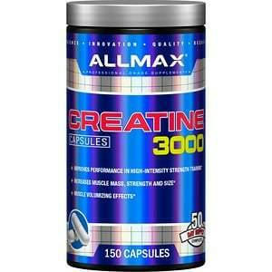 ALLMAX Nutrition, Creatine 3000, 3,000 mg, 150 Capsules - HealthCentralUSA