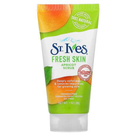 St. Ives, Fresh Skin Scrub, Apricot, 6 oz (170 g) - Supply Center USA