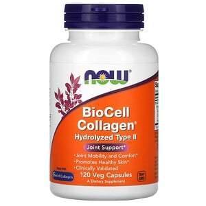 Now Foods, BioCell Collagen, Hydrolyzed Type II, 120 Veg Capsules - Supply Center USA