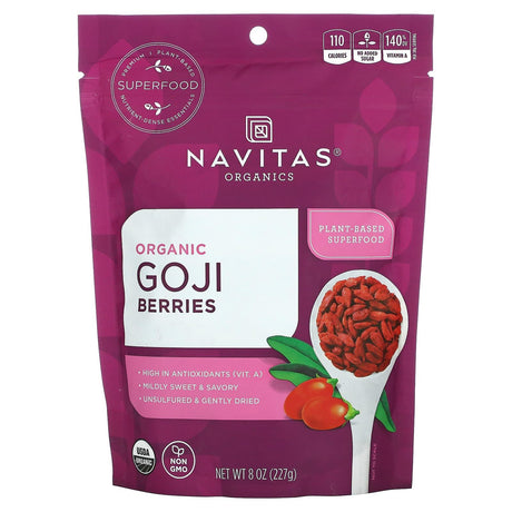 Navitas Organics, Organic Goji Berries, 16 oz (454 g) - Supply Center USA