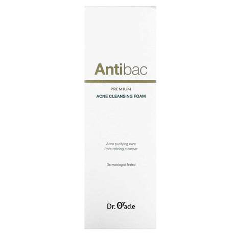 Dr. Oracle, Antibac, Premium Acne Cleansing Foam, 6.08 fl oz (180 ml) - Supply Center USA