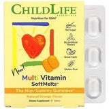 ChildLife, Multi Vitamin SoftMelts, Natural Orange Flavor, 27 Tablets - Supply Center USA