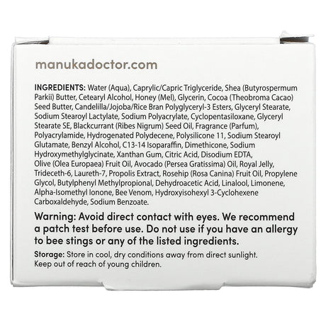 Manuka Doctor, Night Cream with Manuka Honey, 1.69 fl oz (50 ml) - Supply Center USA