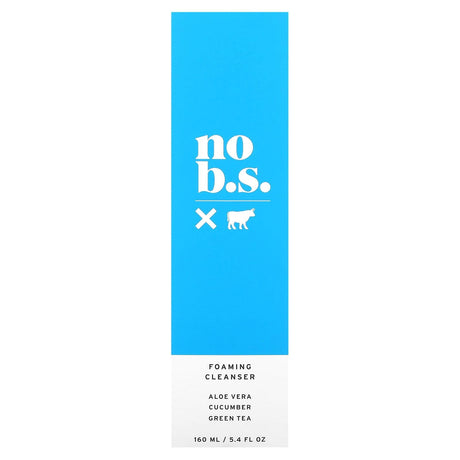 No BS Skincare, Foaming Cleanser, 5.4 fl oz (160 ml) - Supply Center USA