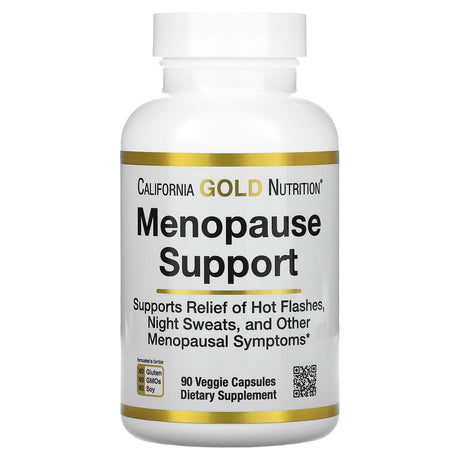 California Gold Nutrition, Menopause Support, 90 Veggie Capsules - Supply Center USA