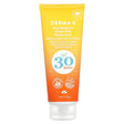 DERMA E, Sun Defense Clear Zinc Sunscreen, Body, SPF 30, Unscented, 4 oz (113g) - Supply Center USA