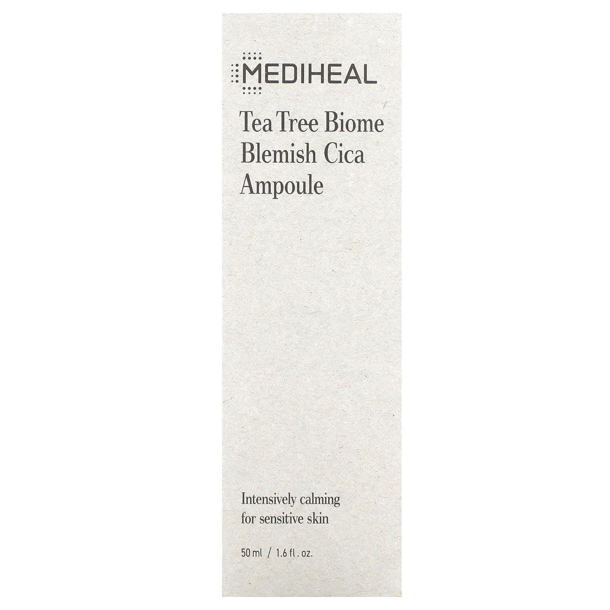 Mediheal, Tea Tree Biome Blemish Cica Ampoule, For Sensitive Skin, 1.6 fl oz (50 ml) - Supply Center USA