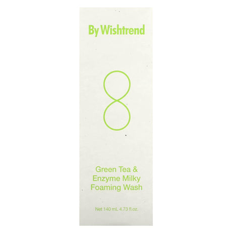 By Wishtrend, Green Tea & Enzyme Milky Foaming Wash, 4.73 fl oz (140 ml) - Supply Center USA