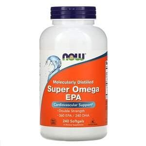 Now Foods, Molecularly Distilled Super Omega EPA, 240 Softgels - Supply Center USA