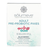 Solumeve, Adult Pre-Probiotic Pixies, Blackberry Flavor, 10 Billion CFUs, 30 Stickpacks, 0.11 oz (3 g) Each - Supply Center USA