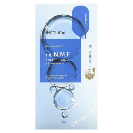 Mediheal, The N.M.F Ampoule Beauty Mask, 10 Sheets, 0.91 fl oz (27 ml) Each - Supply Center USA