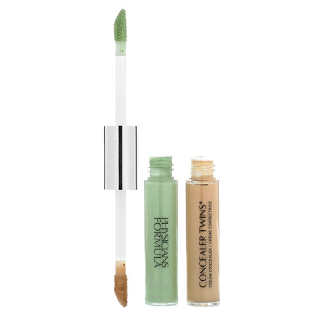 Physicians Formula, Concealer Twins Cream Concealer, Green/Light, 0.24 oz (6.8 g) - Supply Center USA