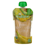 Happy Family Organics, Happy Baby, Organic Baby Food, 6+ Months, Apples, Kale & Avocados, 4 oz (113 g) - Supply Center USA