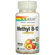 Solaray, High Potency Methyl B-12, Natural Mango Peach, 2,500 mcg, 60 Lozenges - Supply Center USA