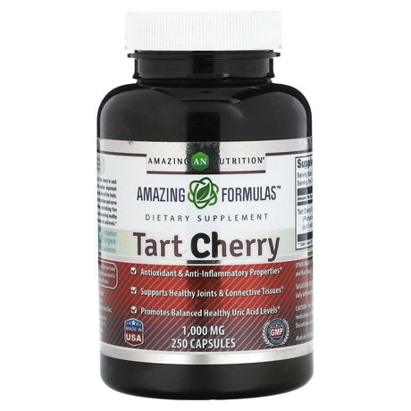 Amazing Nutrition, Tart Cherry, 1,000 mg, 120 Capsules - Supply Center USA