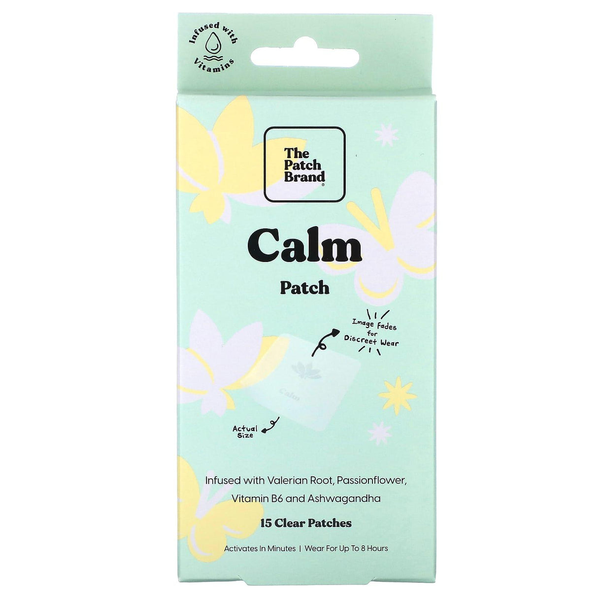 The Patch Brand, Calm Patch, 15 Clear Patches - Supply Center USA