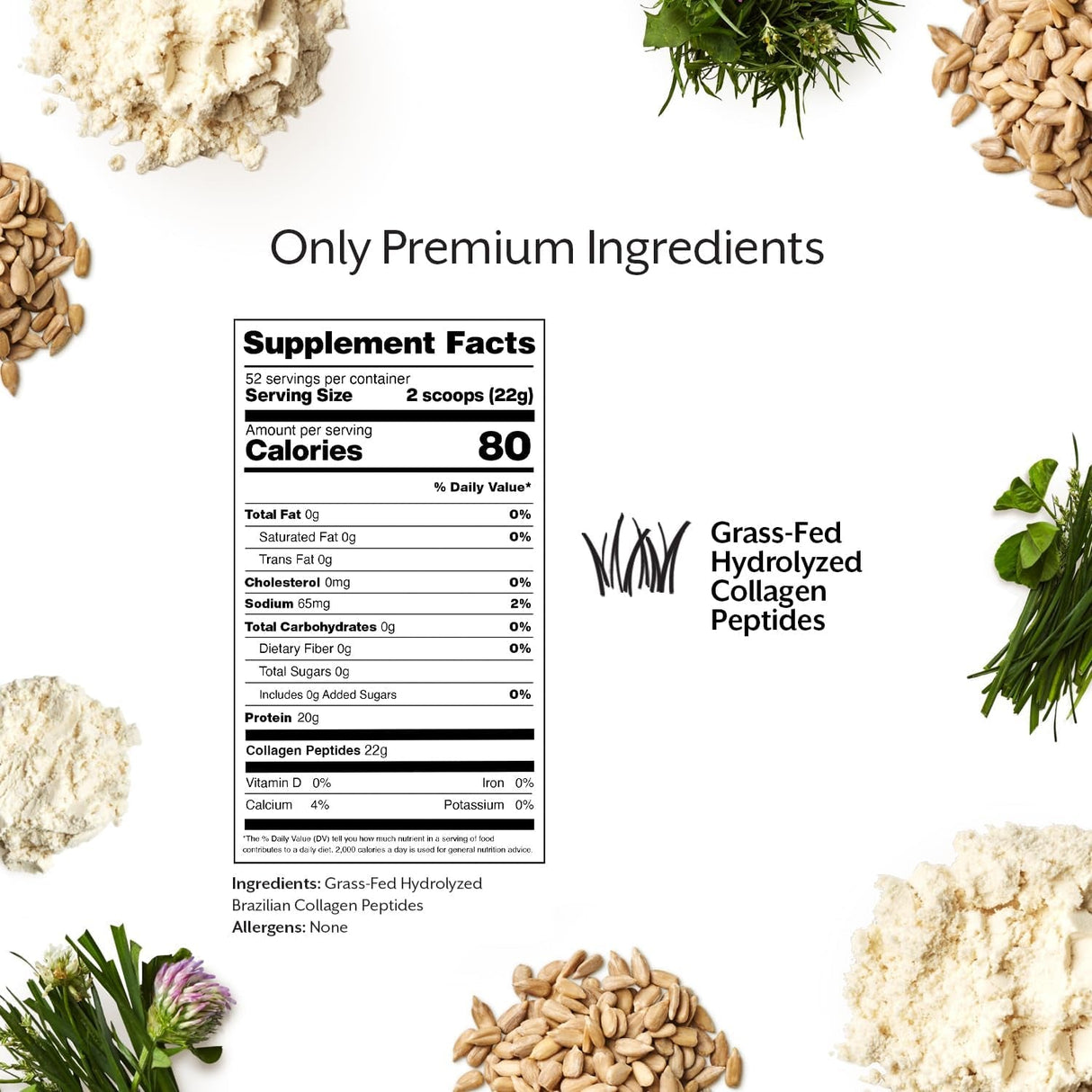Promix Collagen Peptides, Unflavored, 2.5Lb Bulk - Hydrolyzed Collagen Protein Promotes Healthy Skin, Bones, Joints & Recovery Support - Add to Shakes, Smoothies, Beverages & Baking Recipes.