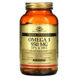 Solgar, Omega-3, EPA & DHA, Triple Strength, 950 mg, 50 Softgels - Supply Center USA