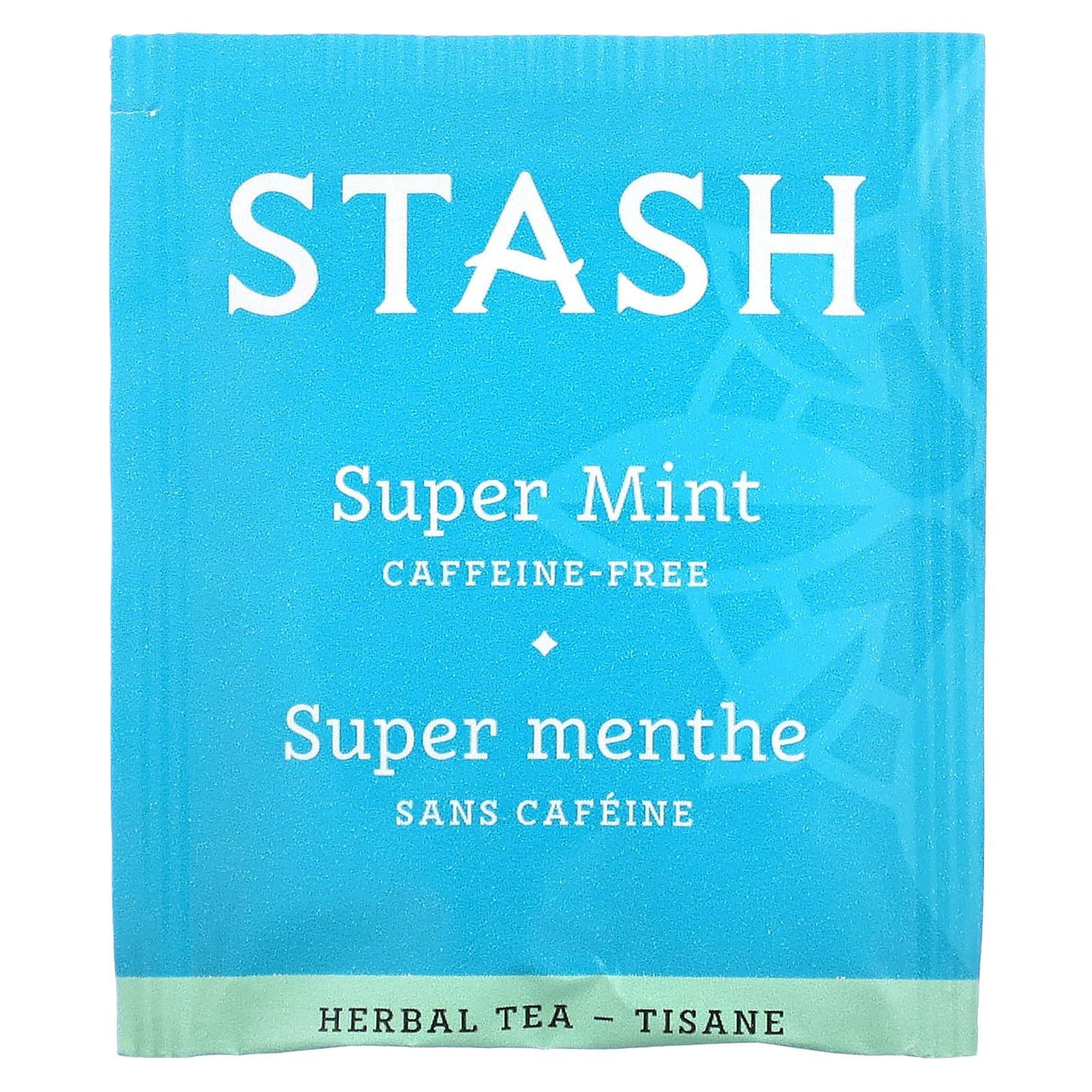 Stash Tea, Herbal Tea, Super Mint, Caffeine-Free, 18 Tea Bags, 0.6 oz (18 g) - Supply Center USA