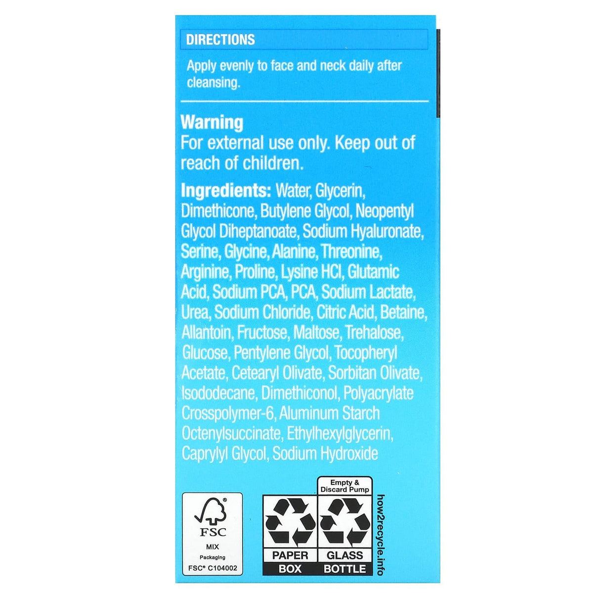 Neutrogena, Hydro Boost Ultra Hydrating Serum, Fragrance Free , 1 fl oz (29 ml) - Supply Center USA