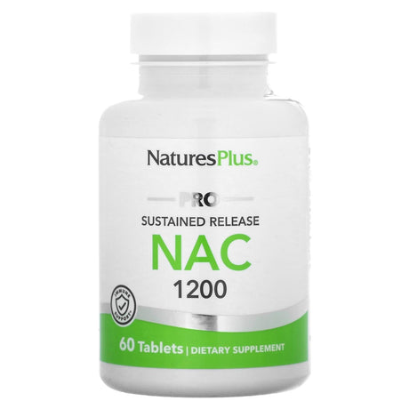 NaturesPlus, Pro NAC 1200, Sustained Release , 60 Tablets - Supply Center USA